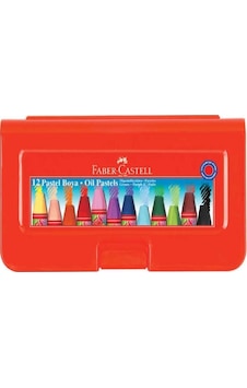 12 Li Pastel Boya Plastik Kutu Çeşitli 12 Li Pastel Boya Plastik Kutu Çeşitli