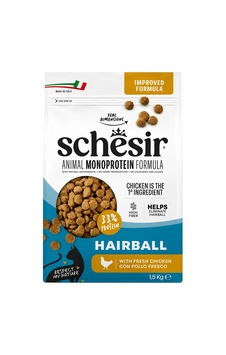 Schesir Monoprotein Tüy Yumağı Kontrolü Tavuklu Yetişkin Kedi Maması 1,5 Kg Schesir Monoprotein Tüy Yumağı Kontrolü Tavuklu Yetişkin Kedi Maması 1,5 Kg