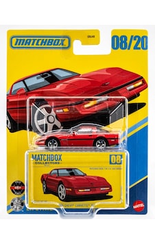 Matchbox Collectors 1990 Chevy Corvette Zr1 08/20 Metal Model Araba Diecast Kırmızı Matchbox Collectors 1990 Chevy Corvette Zr1 08/20 Metal Model Araba Diecast Kırmızı