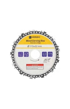 Meşem Zincirli Ahşap Testere 115x22 MM- Dairesel Ahşap Oyma Diski Meşem Zincirli Ahşap Testere 115x22 MM- Dairesel Ahşap Oyma Diski