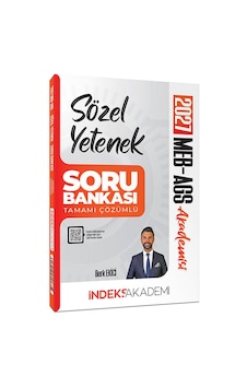 İndeks Akademi 2027 Meb-ags Akademisi Sözel Yetenek Soru Bankası Çözümlü - Berk Ekici İndeks Akademi 2027 Meb-ags Akademisi Sözel Yetenek Soru Bankası Çözümlü - Berk Ekici