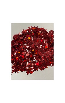 Kırmızı Glitter Pul Kırmızı Glitter Pul