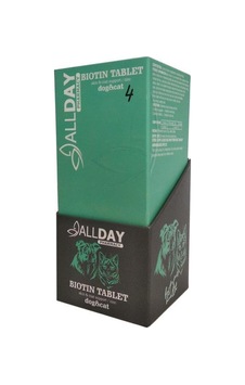 Allday 4 Biotin Kedi için Tablet 75 G Allday 4 Biotin Kedi için Tablet 75 G