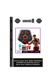 Punch Game Skor Boks Makinesi Eldiven İle Aktivite Gereci Oyun Aracı Eğlence Ekipmanı
