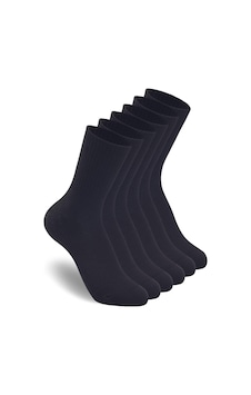 Bgk 6 Çift Pamuklu Tenis Çorap Soket Boy - Unisex Siyah Bgk 6 Çift Pamuklu Tenis Çorap Soket Boy - Unisex Siyah
