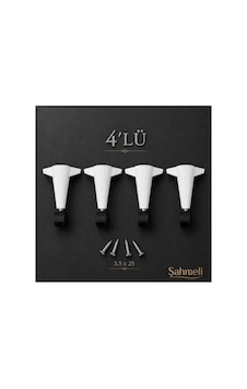 Tekerlekli Sehpa Masa Ayağı, Akıllı Sehpa Ayağı Sihirli Sehpa Ayağı Beyaz 4 Adet 360 Derece Tekerlekli Sehpa Masa Ayağı, Akıllı Sehpa Ayağı Sihirli Sehpa Ayağı Beyaz 4 Adet 360 Derece
