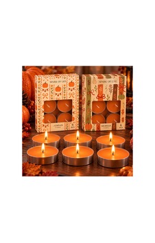 5 Adet Mumsan Maxi Tealight Mum 6'lı Balkabağı Diğer 5 Adet Mumsan Maxi Tealight Mum 6'lı Balkabağı Diğer