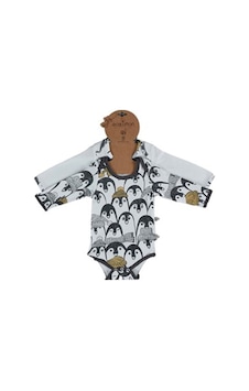 Veropukahome Ecocotton Pingu Zıbın Seti 2'Li Uzun Kollu Beyaz-Antrasit 3-6 Ay Beyaz Veropukahome Ecocotton Pingu Zıbın Seti 2'Li Uzun Kollu Beyaz-Antrasit 3-6 Ay Beyaz