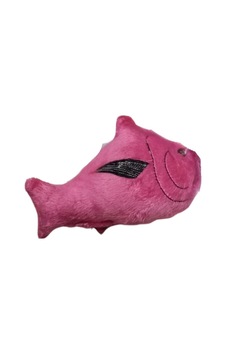 Peluş Balık Figürlü Kedi Oyuncağı Pembe Peluş Balık Figürlü Kedi Oyuncağı Pembe