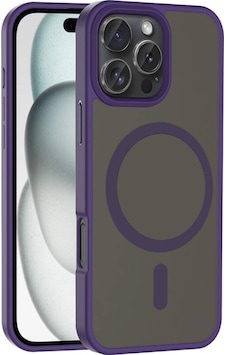Teleplus Apple Uyumlu iPhone 16 Pro Kılıf M-safe Şarj Özellikli Mat Arka Yüzey Sio Kapak Teleplus Apple Uyumlu iPhone 16 Pro Kılıf M-safe Şarj Özellikli Mat Arka Yüzey Sio Kapak