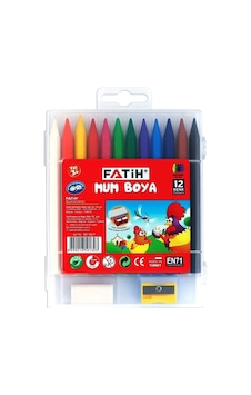 Fatih Mum Pastel Boya Polymer Crayons 12 Renk 50130-F Fatih Mum Pastel Boya Polymer Crayons 12 Renk 50130-F