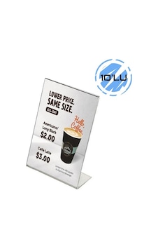 Masaüstü L Tipi Dikey Pleksi Fölyük Broşürlük 10'Lu Paket Masaüstü L Tipi Dikey Pleksi Fölyük Broşürlük 10'Lu Paket