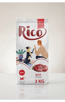 Yavru Köpek Maması 3 Kg Sığır Etli Yavru Köpek Maması 3 Kg Sığır Etli