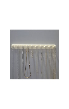 Takı Kanca Rayı Organizer Askılık 10 Bölmeli Askılık 14 Cm Beyaz - 934965922 Beyaz Takı Kanca Rayı Organizer Askılık 10 Bölmeli Askılık 14 Cm Beyaz - 934965922 Beyaz