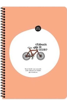 16,5 22,5 80yp.çiz.stickerli Defter - Dinlenmek Istiyorum Turuncu 16,5 22,5 80yp.çiz.stickerli Defter - Dinlenmek Istiyorum Turuncu