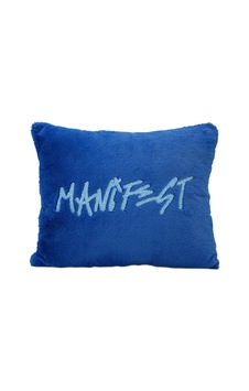 Manifest 35x45 Kırlent Mavi Çok Renkli Manifest 35x45 Kırlent Mavi Çok Renkli