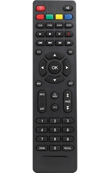 Moonstar DSR-6500 DARK Uydu Alıcı Kumandası