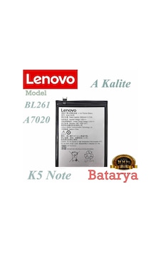 Lenovo K5 Note Batarya Bl261 Model A7020 Uyumlu Yeni Üre Lenovo K5 Note Batarya Bl261 Model A7020 Uyumlu Yeni Üre