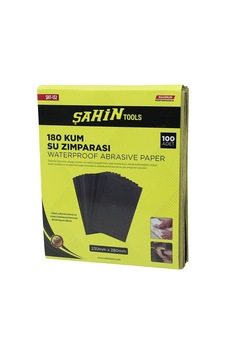 Şahin Tools Şht-132 Su Zımparası 180 Kum 230x280mm- 100'li Paket