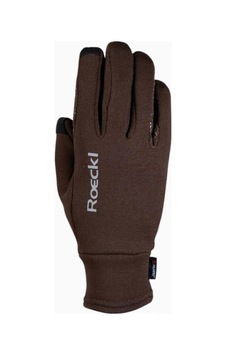 Roeckl Weldon Polartec Lüks Touchscreen Binicilik Eldiveni Kahverengi 8,5 Roeckl Weldon Polartec Lüks Touchscreen Binicilik Eldiveni Kahverengi 8,5