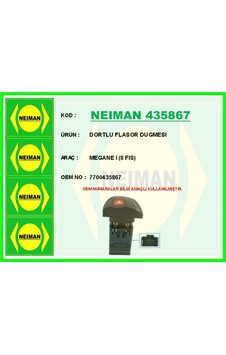 Bescher Dortlu Flasor Düğmesi Magane 1 8 Fıs Neıman 435867 7700435867 Bescher Dortlu Flasor Düğmesi Magane 1 8 Fıs Neıman 435867 7700435867