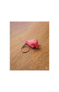 3d Anahatlık Nahtarlık Pembe 3d Anahatlık Nahtarlık Pembe