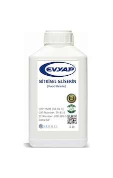 Evyap Bitkisel Gliserin L 1 Kg L Gıda Tipi Yenilebilir L Helal Evyap Bitkisel Gliserin L 1 Kg L Gıda Tipi Yenilebilir L Helal