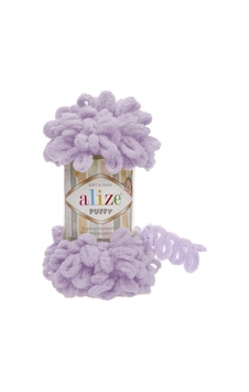 Alize Puffy El Örgü İpi (5 Li Paket) - 27-Açık Lila Alize Puffy El Örgü İpi (5 Li Paket) - 27-Açık Lila