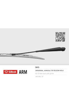 Sılbak Silecek Kolu 380mm R12tx.gts.tsw-toros Eski Model Kancalı Sk3 Sılbak Silecek Kolu 380mm R12tx.gts.tsw-toros Eski Model Kancalı Sk3