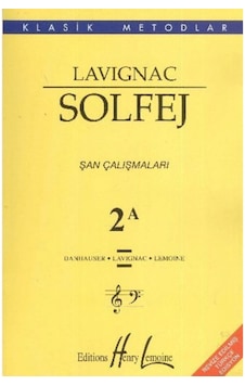 Lavignac Solfej 2a - Şan Çalışmaları-blk19786055992392