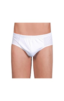 6 Lı Paket Berrak Erkek Slip Külot 1050 Beyaz 001 6 Lı Paket Berrak Erkek Slip Külot 1050 Beyaz 001