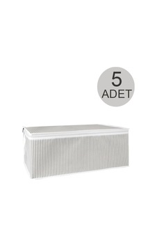 Antrasit Çizgili 5 Adet Döşek 120x50x50cm Boyutlu Ekstra Dayanıklı Hurç Gri