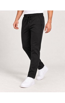 Classics Men Erkek Düz Paça Slim Fit Premium Kumaş Eşofman Altı 7762 Siyah