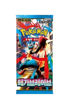 Pokémon Tcg Mega Brave Korece Tekli Booster Pack 5 Kart Pokémon Tcg Mega Brave Korece Tekli Booster Pack 5 Kart