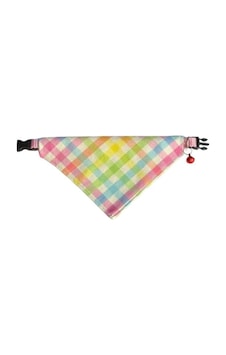 Cocopet Renkli Kare Desenli Ayarlanabilir Fular Bandana Kedli Tasması Cocopet Renkli Kare Desenli Ayarlanabilir Fular Bandana Kedli Tasması