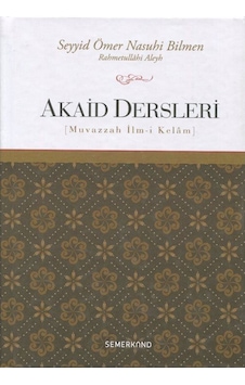 Akaid Dersleri / Ömer Nasuhi Bilmen 9786051595979 Akaid Dersleri / Ömer Nasuhi Bilmen 9786051595979