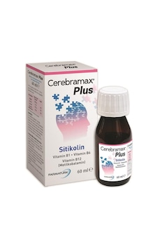 Cerebramax Plus Sitikolin Sıvı Şurup 60 ML