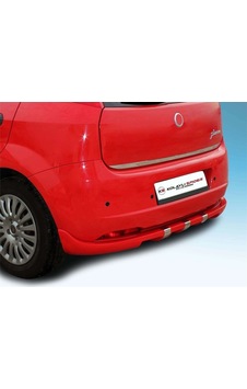 Fiat Grande Punto Arka Tampon Altı Kromlu Fiber 2005-2010