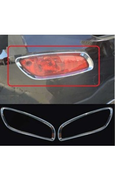 Hyundai Santa Fe 2006 2012 Arka Reflektör Reflektör Çerçevesi Krom