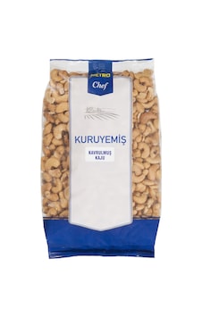 Metro Chef Kavrulmuş Kaju 1 Kg - Brezilya Kökenli Lezzetli Atıştırmalık 2'li Ekonomik Paket - 2 Tarı Metro Chef Kavrulmuş Kaju 1 Kg - Brezilya Kökenli Lezzetli Atıştırmalık 2'li Ekonomik Paket - 2 Tarı
