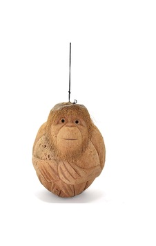 Coconat Maymun Büstü Model 1 Renkli Coconat Maymun Büstü Model 1 Renkli