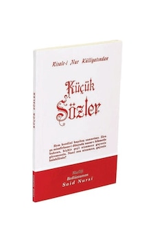 Küçük Sözler - Orta Boy Kod:421 - Bediüzzaman Said Nursi - Envar Neşriyat