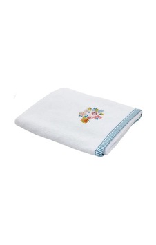 Doqu Home Leris Bouquet Armürlü Banyo Havlusu Mavi Doqu Home Leris Bouquet Armürlü Banyo Havlusu Mavi