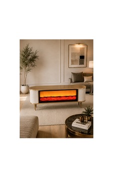 Familieconcept Lüx Şömineli Tv Ünitesi & Sehbası Çok Renkli Familieconcept Lüx Şömineli Tv Ünitesi & Sehbası Çok Renkli
