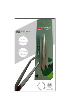 Solingen C2 Profesyonel Cımbız İnox,düz Ağız,büyük Solingen C2 Profesyonel Cımbız İnox,düz Ağız,büyük