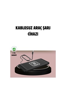 Manyetik Kablosuz Araç Şarj Hızlı Şarj Kaymaz Taban Güvenli Kullanım Manyetik Kablosuz Araç Şarj Hızlı Şarj Kaymaz Taban Güvenli Kullanım
