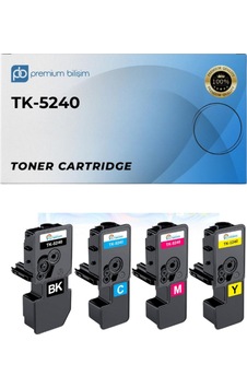 Tk-5240k Tk5240 Uyumlu Toner Seti Ecosys M5526cdw M5526cdn P5026cdw P5026cdn Tk-5240k Tk5240 Uyumlu Toner Seti Ecosys M5526cdw M5526cdn P5026cdw P5026cdn