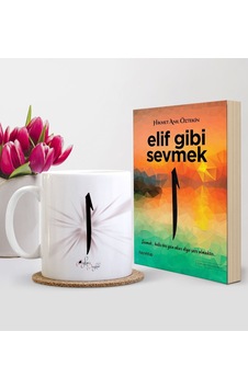 Kişiye Özel Elif Gibi Sevmek Kitabı & Kupası Hediye Seti Kişiye Özel Elif Gibi Sevmek Kitabı & Kupası Hediye Seti