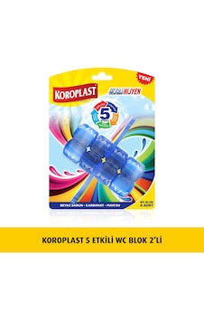 Koroplast 5 Etkili Wc Blok 2 x 50 G