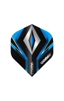 Winmau Prism Alpha Dart Flight Siyah - Mavi Winmau Prism Alpha Dart Flight Siyah - Mavi